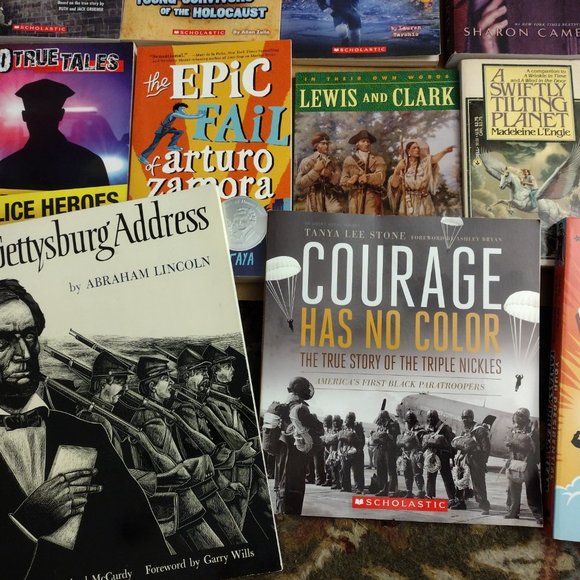 Large LOT of WWII, Holocaust, Survivor Teen Books from Scholastic - Picture 3 of 6